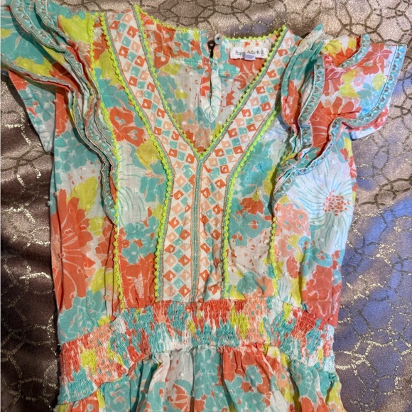 Floral Ruffle Dress - Picture 2 of 4